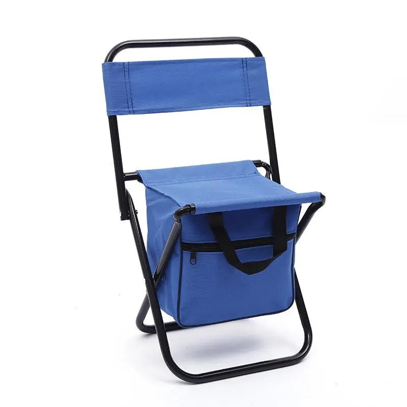 3 in 1 Foldable Camping Chair, Portable Camping Chair with Storage Bag, Outdoor Furniture for Camping, Fishing, Hiking, Picnic